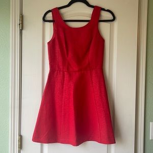 Lulus textured red dress